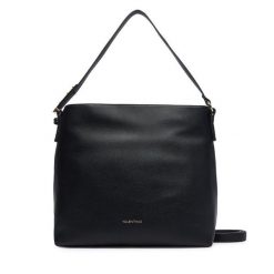 Torebka Valentino. Czarne torebki klasyczne damskie Valentino, bez wzorów, bez dodatków. Za 649.99 zł.