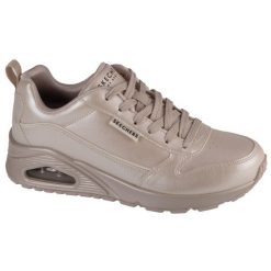 Tenisówki Skechers Model Uno - Galactic Gal Kolor Biały. Szare trampki i tenisówki damskie Skechers, bez wzorów, z materiału. Za 455.00 zł.