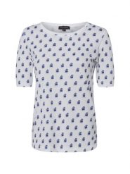 Franco Callegari Koszulka Kobiety Bawełna (100%) biały, M. Białe t-shirty damskie Franco Callegari, m, bez wzorów, z bawełny, bez kołnierzyka. Za 99.95 zł.