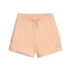 Szorty damskie Puma Ess+ Summr. Brązowe szorty damskie Puma, bez wzorów. W wyprzedaży za 131.80 zł.