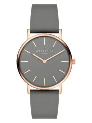 Liebeskind Zegarek kwarcowy w kolorze różowozłoto-szarym rozmiar: onesize. Szare, analogowe zegarki damskie Liebeskind, ze stali. Za 339.37 zł.