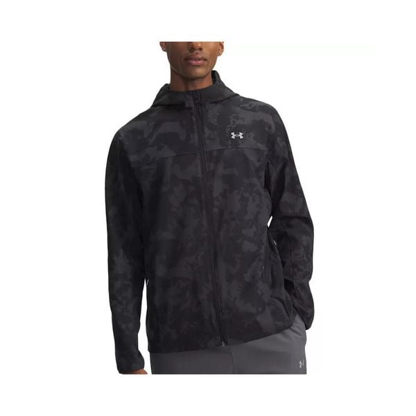 Kurtka wodoodporna Under Armour Velociti Pro Storm. Czarne kurtki męskie Under Armour, m, bez wzorów, z materiału, bez kaptura. Za 434.15 zł.