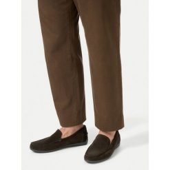 Mokasyny Geox. Brązowe mokasyny męskie Geox. Za 449.99 zł.