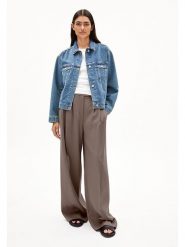 Armedangels Kurtka dżinsowa "Taana" w kolorze niebieskim rozmiar: M. Niebieskie kurtki damskie ARMEDANGELS, m, bez wzorów, z bawełny, bez kaptura. Za 315.50 zł.