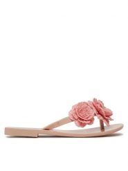 Melissa Japonki Melissa Harmonic Springtime Ad 35704 Różowy. Czerwone klapki damskie Melissa, bez wzorów, z tworzywa sztucznego, bez obcasa. Za 209.99 zł.