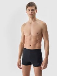 4F Kąpielówki męskie - czarne S. Czarne kąpielówki męskie 4f, m, bez wzorów, z elastanu, do pływania. Za 59.99 zł.