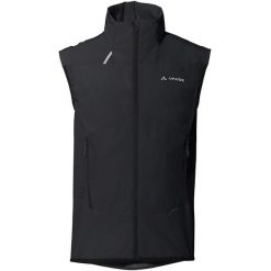 Kurtka bez rękawów VAUDE Scopi. Czarne kurtki męskie Vaude, m, bez wzorów, z elastanu, biznesowe, bez kaptura. Za 443.00 zł.