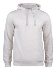 Clique Premium OC Hoody – bluza z kapturem z bawełny organicznej – nature. Szare bluzy z kapturem męskie CLIQUE, m, z bawełny. Za 267.22 zł.