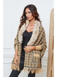 So Cachemire Kardigan "Escape" w kolorze beżowym rozmiar: M. Brązowe kardigany damskie So Cachemire, m, bez wzorów, ze splotem. Za 178.37 zł.