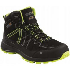 Buty trekkingowe męskie Samaris Lite. Czarne buty trekkingowe męskie Regatta, bez zapięcia, trekkingowe. W wyprzedaży za 349.99 zł.