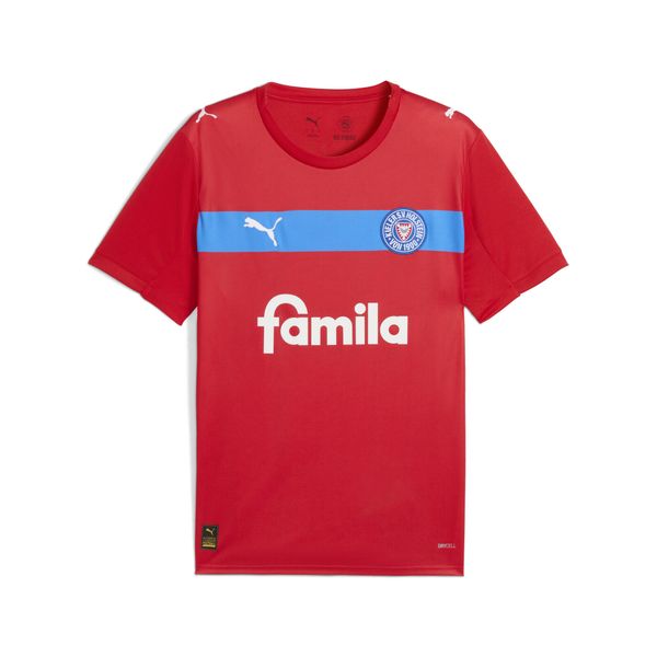 Męska koszulka wyjazdowa Holstein Kiel 25/26 PUMA. Białe t-shirty sportowe męskie Puma, m, z materiału, bez ramiączek, do piłki nożnej. Za 419.00 zł.