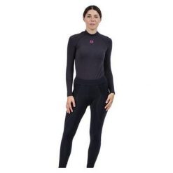 Spodnie rowerowe damskie Alé Cycling Solid Essential. Czarne spodnie materiałowe damskie ALÉ CYCLING, bez wzorów, sportowe. Za 365.95 zł.
