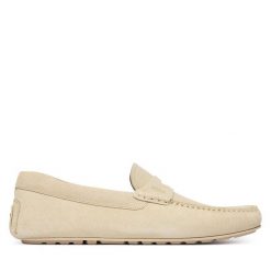 Mokasyny BOSS. Białe mokasyny męskie Boss. Za 899.99 zł.