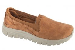 Buty sportowe Sneakersy damskie, Graceful - Leaning In. Brązowe buty sportowe na co dzień damskie Skechers, bez wzorów, z materiału, trekkingowe. Za 239.99 zł.