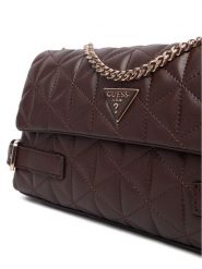 Guess Torebka Paisleigh HWQG98 83210 Brązowy. Brązowe torebki klasyczne damskie Guess, z aplikacjami, ze skóry, bez dodatków. Za 589.99 zł.