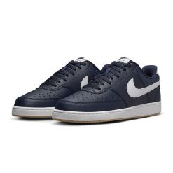 Buty Męskie Sportowe Nike Court Vision LO. Niebieskie buty sportowe na co dzień męskie Nike, bez zapięcia, nike court. Za 299.99 zł.