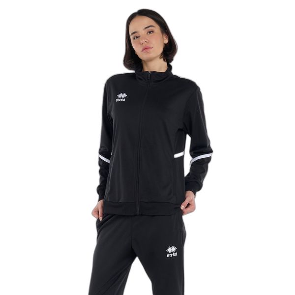 Kurtka z dresu Errea Marlon. Czarne kurtki męskie ERREA, m, bez wzorów, z dresówki, bez kaptura. Za 206.95 zł.