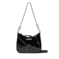 Torebka Steve Madden. Czarne torebki klasyczne damskie Steve Madden, bez wzorów, bez dodatków. Za 339.99 zł.