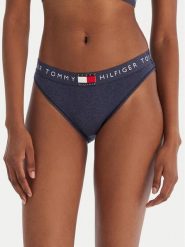Tommy Hilfiger Figi klasyczne UW0UW06038 Granatowy. Niebieskie figi damskie Tommy Hilfiger, xl, bez wzorów, z bawełny. Za 99.99 zł.