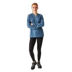 Bluza Z Kapturem Damska Mikropolar Suwak Do Połowy Warriewood. Fioletowe bluzy z kapturem damskie Regatta, s, z materiału. Za 42.99 zł.