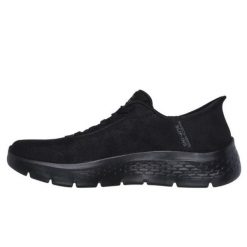 Buty SKECHERS SLIP - INS GO WALK FLEX - SMOOT Czarny. Czarne buty sportowe na co dzień męskie Skechers, bez zapięcia. Za 407.08 zł.