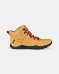 Uniseksowe wysokie buty outdoorowe minimalistyczne Kilpi BARE HIGH WP-U. Brązowe buty trekkingowe męskie Kilpi, z materiału, bez zapięcia, trekkingowe. Za 628.61 zł.