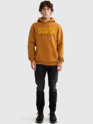 Bluza męska z kapturem z logo BIG STAR musztardowa Bruden 803. Brązowe bluzy z kapturem męskie Big Star, l, z jeansu. W wyprzedaży za 199.99 zł.