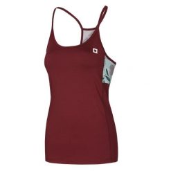 Damski tank top Ocun Artista wine. Czerwone topy damskie Ocun, l, bez wzorów, bez kołnierzyka. Za 216.00 zł.