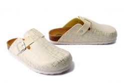 DR. BRINKMANN 600153-01 hellgelb, klapki damskie. Żółte klapki damskie Dr. Brinkmann, bez wzorów, bez obcasa. Za 163.92 zł.