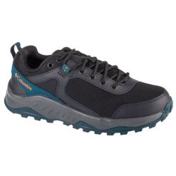 Buty trekkingowe męskie, Trailstorm Ascend WP. Czarne buty trekkingowe męskie Columbia, z materiału, bez zapięcia, trekkingowe. Za 299.99 zł.