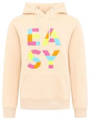 Zwillingsherz Bluza "EASY" w kolorze beżowym rozmiar: S/M. Brązowe bluzy z kapturem damskie Zwillingsherz, m. Za 180.06 zł.
