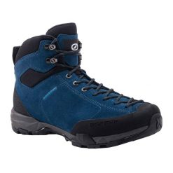 Buty trekkingowe męskie SCARPA Mojito Hike GTX. Niebieskie buty trekkingowe męskie Scarpa, bez zapięcia, trekkingowe. Za 649.99 zł.