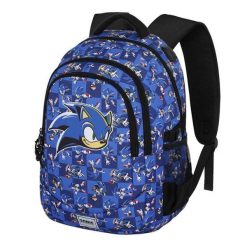 Plecak szkolny SONIC THE HEDGEHOG Granatowy. Niebieskie plecaki damskie SONIC THE HEDGEHOG, bez wzorów. W wyprzedaży za 243.90 zł.