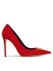 Elisabetta Franchi Szpilki SA59L61E2 Czerwony. Czerwone szpilki Elisabetta Franchi, bez wzorów, ze skóry, bez obcasa. Za 3,079.00 zł.