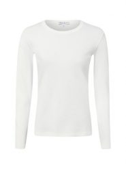 Marie Lund koszulka z długim rękawem Kobiety Bawełna (100%) biały, S. Białe t-shirty damskie Marie Lund, s, bez wzorów, z bawełny, bez kołnierzyka. Za 149.95 zł.
