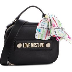 Torebka LOVE MOSCHINO - JC4248PP07KF0000 Nero. Czarne torebki klasyczne damskie Love Moschino, bez wzorów, ze skóry ekologicznej, bez dodatków. W wyprzedaży za 459.00 zł.