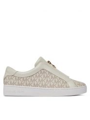 MICHAEL Michael Kors Sneakersy Keaton Zip Slip On 43R4KTFP2B Écru. Trampki i tenisówki damskie MICHAEL Michael Kors, bez wzorów, z materiału. Za 459.99 zł.
