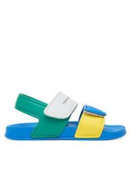 Tommy Hilfiger Sandały T1X2-33913-1172 S Kolorowy. Sandały chłopięce Tommy Hilfiger, ze skóry, bez zapięcia. Za 209.99 zł.