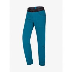 Spodnie wspinaczkowe męskie Ocun Jaws Pants. Niebieskie spodnie materiałowe męskie Ocun, bez wzorów, sportowe. Za 356.99 zł.