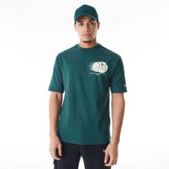 Koszulka Los Angeles Dodgers Baseball Graphic. Zielone t-shirty damskie New Era, m, bez wzorów, z bawełny, bez kołnierzyka. Za 149.00 zł.