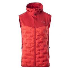 Męska Pikowana Kamizelka Ocieplana PrimaLoft Emin II. Czerwone kamizelki męskie ELBRUS, m. Za 332.99 zł.