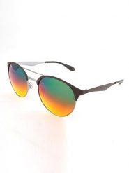 Ray Ban Okulary przeciwsłoneczne unisex w kolorze brązowo-zielono-pomarańczowym rozmiar: 54. Brązowe okulary przeciwsłoneczne damskie Ray-Ban. Za 527.10 zł.
