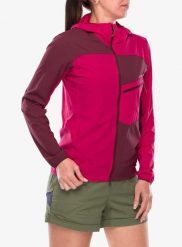 Kurtka softshell damska La Sportiva Freeway Wind Jacket. Czerwone kurtki damskie La Sportiva, l, bez wzorów, z softshellu, bez kaptura. Za 654.49 zł.