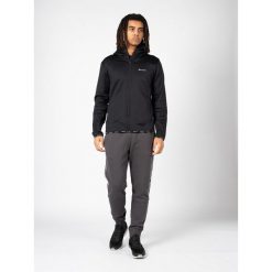 Bluza trekking męska. Czarne bluzy bez kaptura męskie CHAMPION, m, z elastanu. Za 250.00 zł.