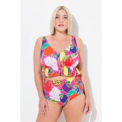 Damskie Bikini owoce miękkie miseczki regulowane ramiączka z recyklingu. Czerwone bikini damskie Ulla Popken, bez wzorów, plus size. Za 244.99 zł.
