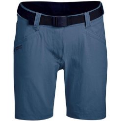 Damskie spodenki turystyczne Maier Sports Lulaka. Niebieskie szorty damskie Maier Sports, bez wzorów, z materiału. Za 364.50 zł.
