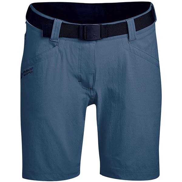 Damskie spodenki turystyczne Maier Sports Lulaka. Niebieskie szorty damskie Maier Sports, bez wzorów, z materiału. Za 364.50 zł.