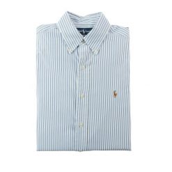 Second life - Klasyczna koszula męska Yarmouth biała - Jak nowy. Białe koszule męskie Ralph Lauren, m, bez wzorów, bez kołnierzyka, bez ramiączek. Za 207.36 zł.