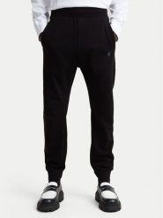 G-Star Raw Spodnie dresowe Nifous D25525-D566 Czarny Regular Fit. Czarne spodnie dresowe męskie G-Star Raw, bez wzorów, z bawełny. Za 279.99 zł.