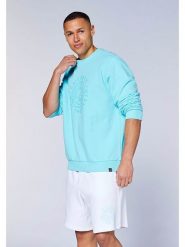 Chiemsee Bluza w kolorze błękitnym rozmiar: XXL. Niebieskie bluzy bez kaptura męskie Chiemsee, xxl, z bawełny. Za 111.84 zł.